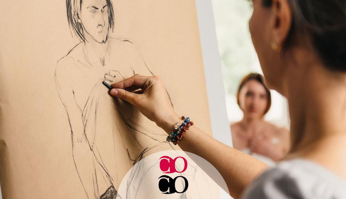 Corso di figura a carboncino a Roma