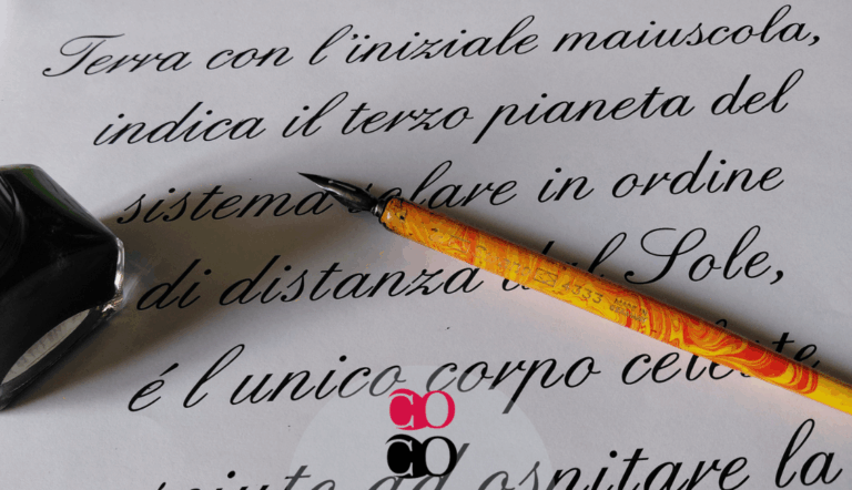 Corso online di calligrafia: il corsivo inglese