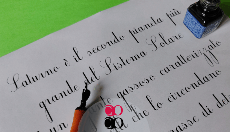 Corso online di calligrafia