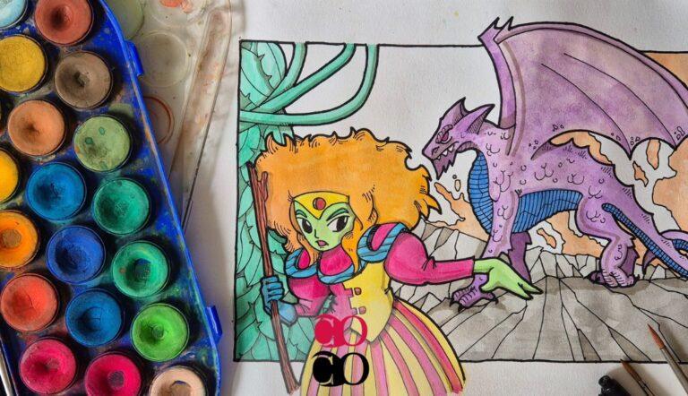 Corso di disegno e acquerello per bambini a Milano